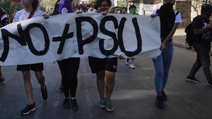 Declaración de apoyo a lxs estudiantes movilizadxs contra la PSU